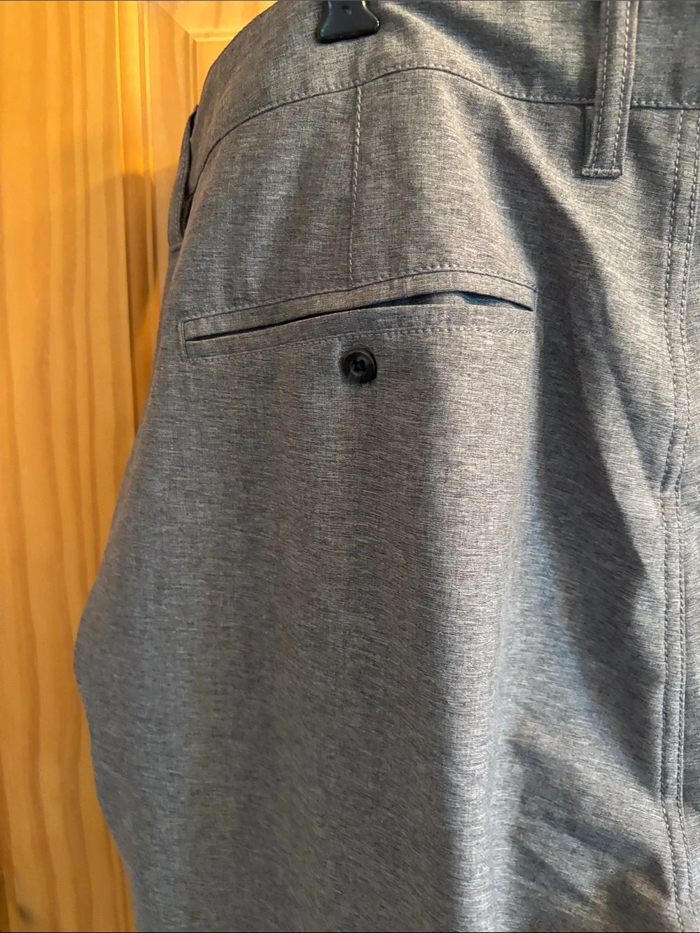 Men's Grey Performance Shorts
